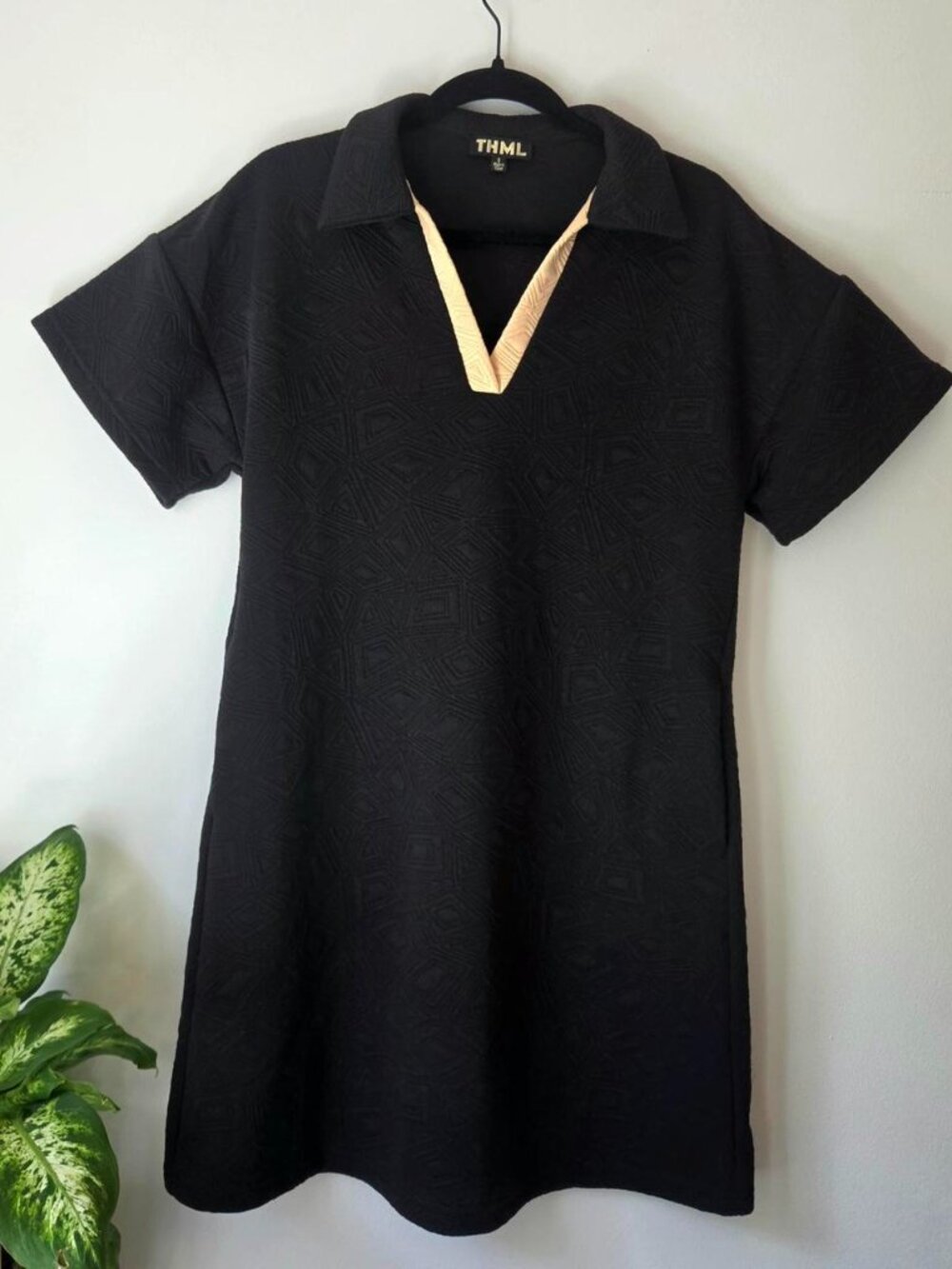 THML Black Dress Women Size S Pockets